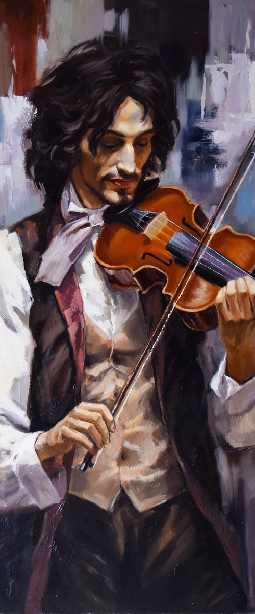 The passion of Niccolò Paganini II by Serghei Ghetiu