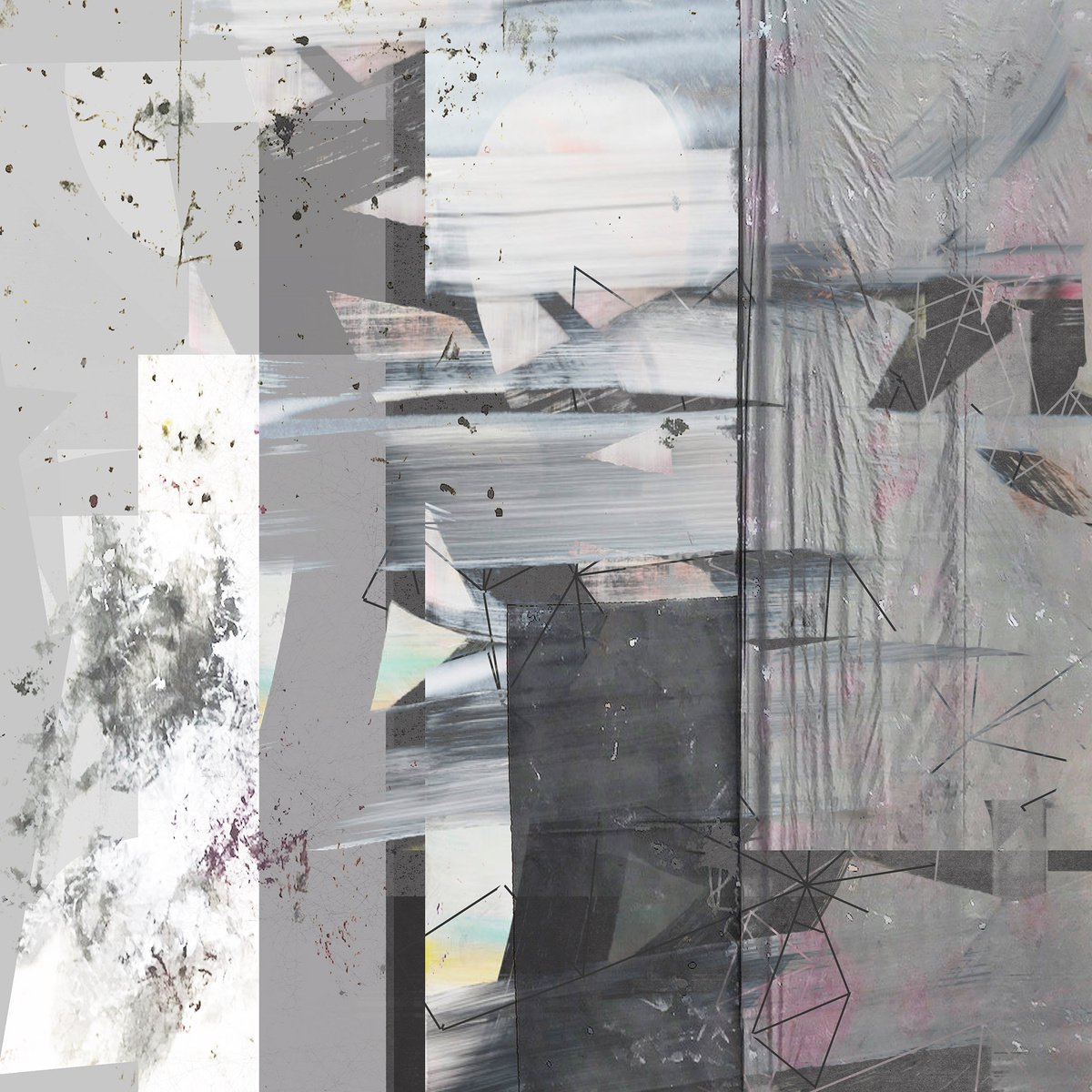 Abstract Limited Edition Print By The Most Active, 17 X 17", Turn The Page Part 2, Original Artwork