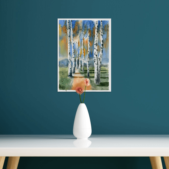 Birch Trees #2