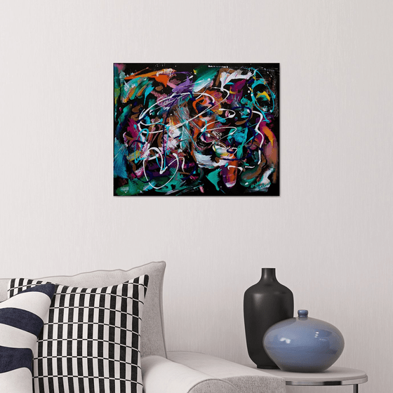 Inspired by Color - original acrylic abstract painting