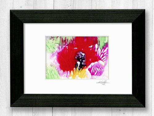 Blooming Magic 165 - Abstract Floral Painting by Kathy Morton Stanion by Kathy Morton Stanion