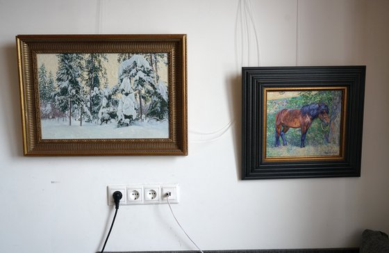 Fairytale forest in Abramtsevo