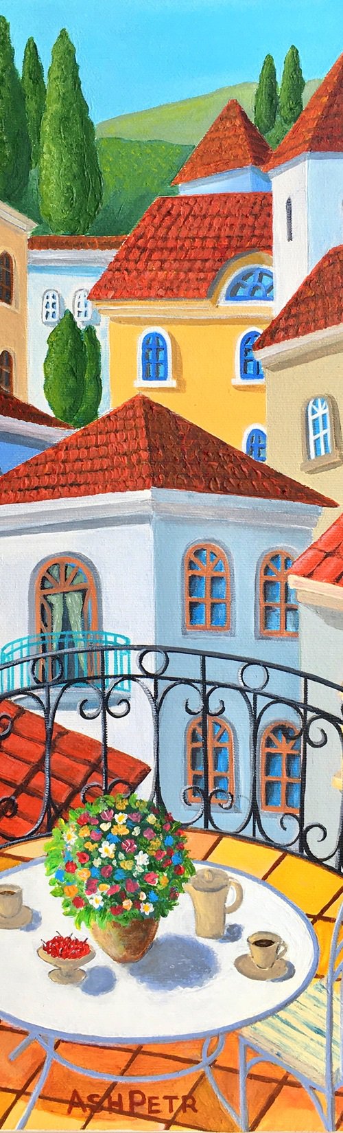 Summer morning by Ashot Petrosyan