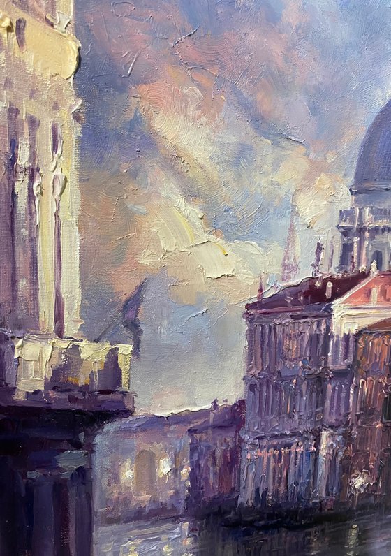 "Venice"original oil painting
