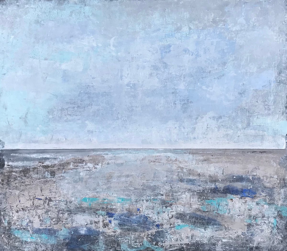 Coastal Blue - North Norfolk Coast - Seascape by Catherine Winget