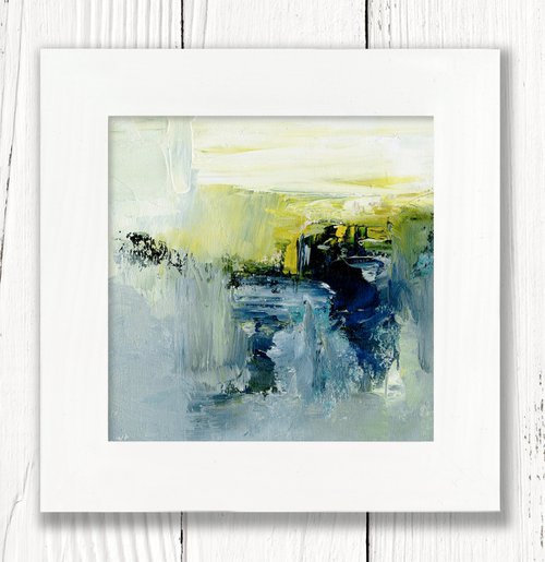 Oil Abstraction 153 - Framed Abstract Painting by Kathy Morton Stanion by Kathy Morton Stanion