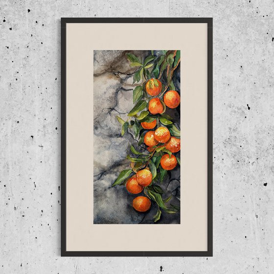 Whispers Through the Wall - Oranges