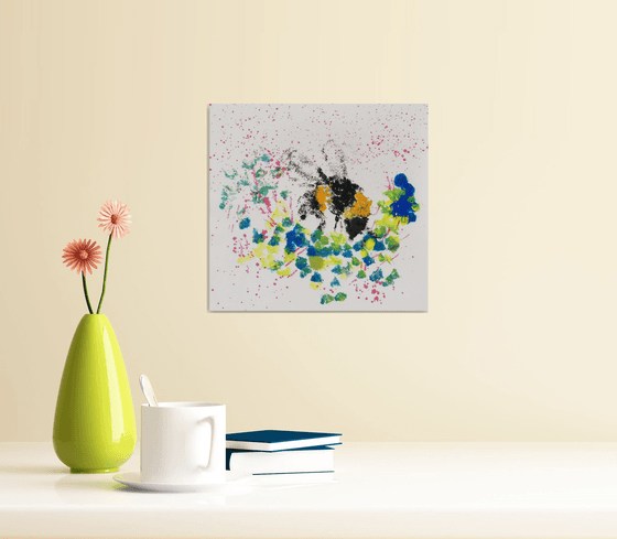 Honey Bee Bumblebee art - To Bee or not to bee