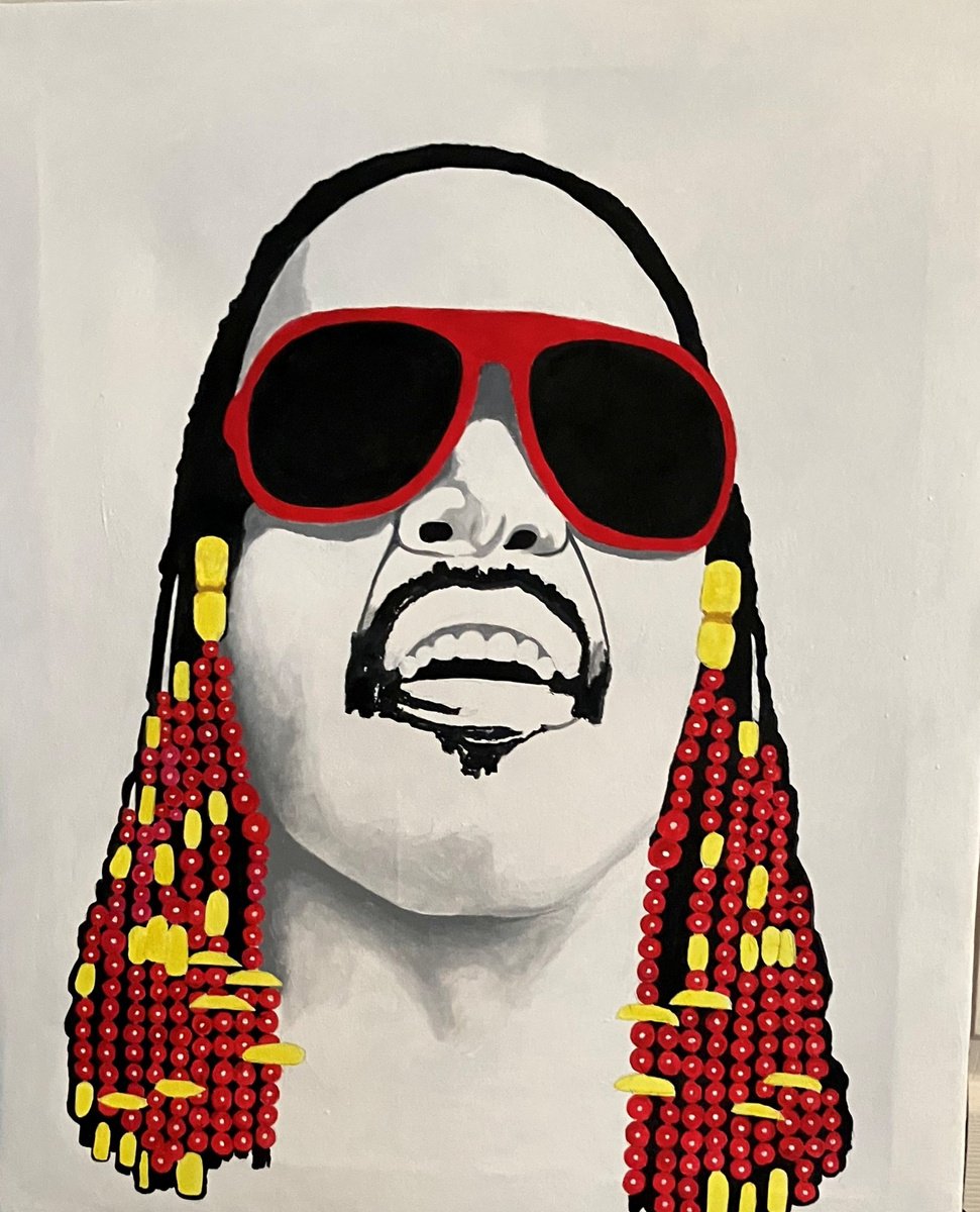 Stevie Wonder by Andrew Sabori