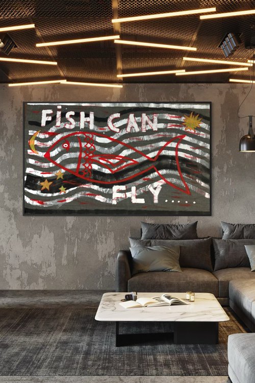 Fish can Fly by Paolo KOZMA