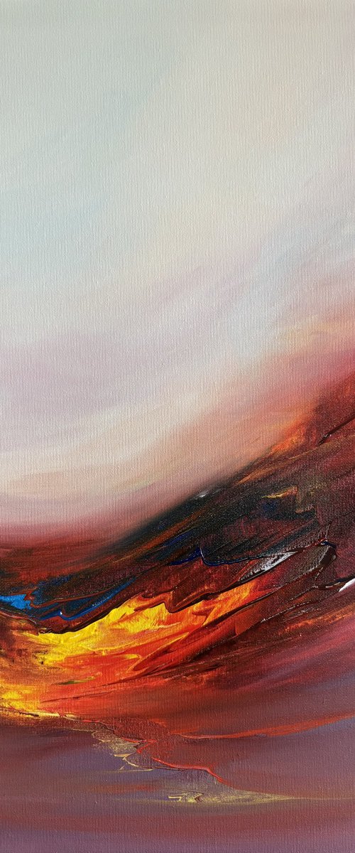 Burning Silence by Timea  Valsami