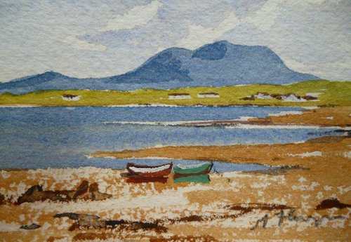 A view of Muckish Mountain, County Donegal by Maire Flanagan