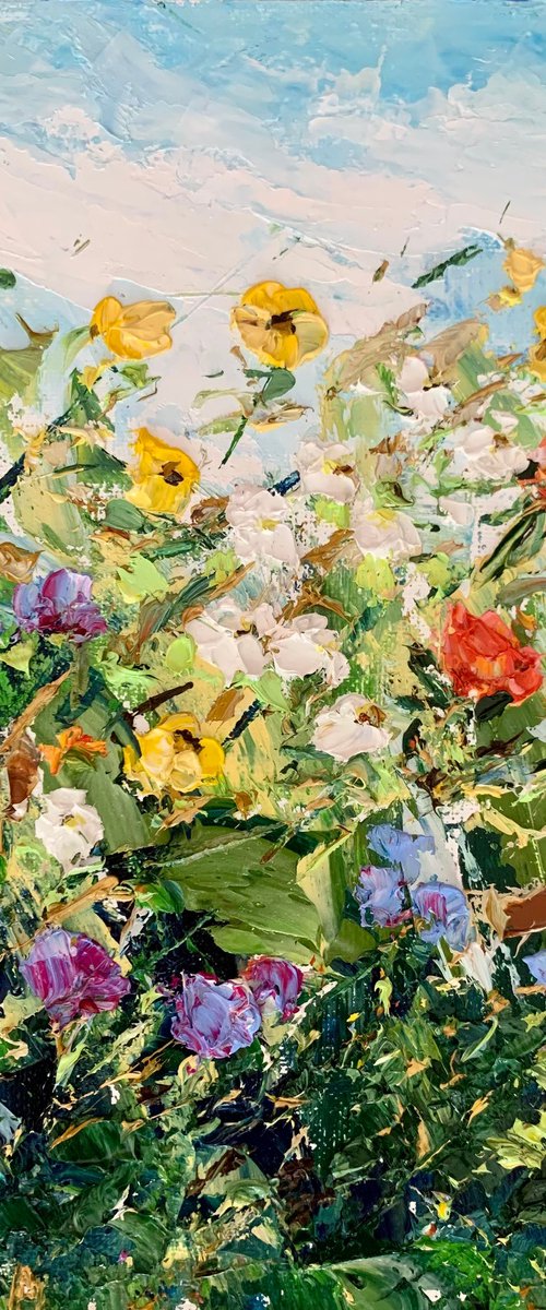 Summer wildflowers by Vilma Gataveckienė