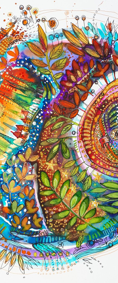 Mandala 13.- Once upon a Time it was 2020. Year. by Simon Tünde