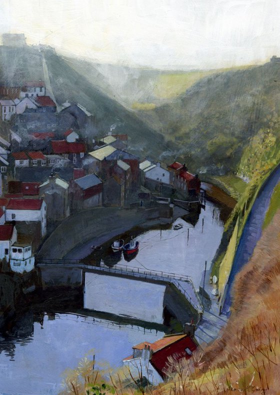 Staithes From Cowbar Nab