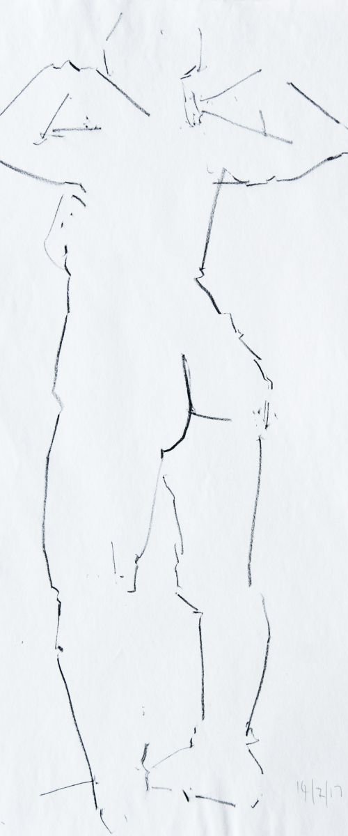 Life Drawing No 146 by Ian McKay