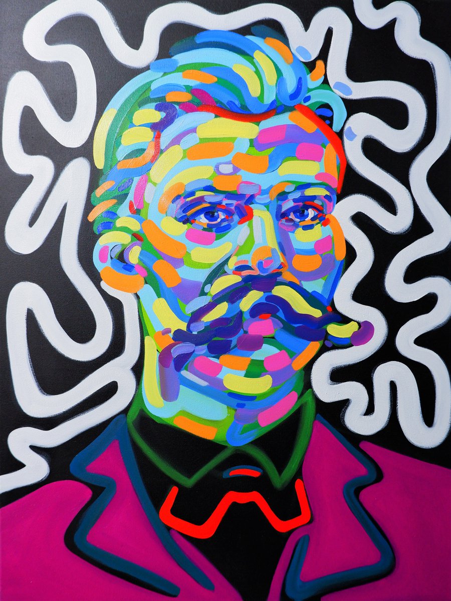 Nietzsche by Van Lanigh