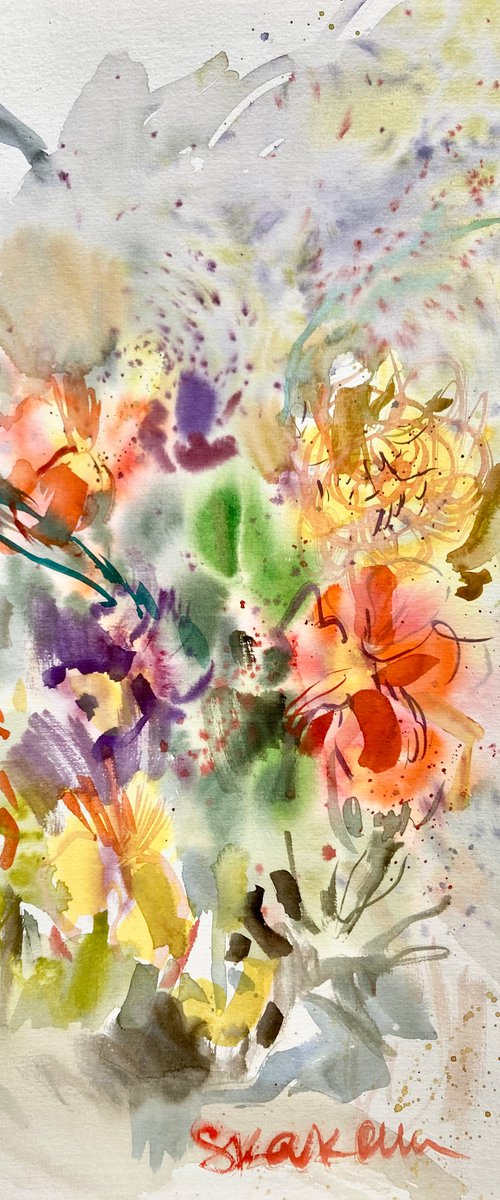 Summer flowers by Mari Skakun