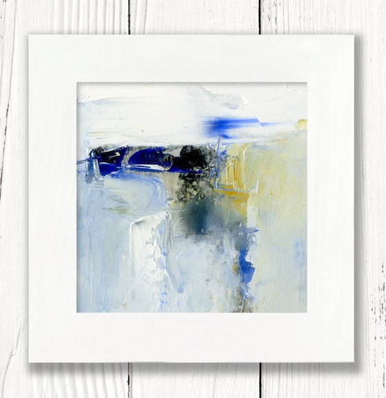 Oil Abstraction 88 - Framed Abstract Painting by Kathy Morton Stanion