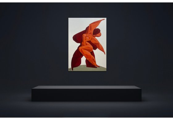 Lovers dancing Samba