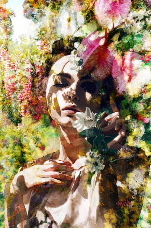 hot day in the garden by Yossi Kotler