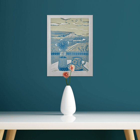 Morning View in Blue