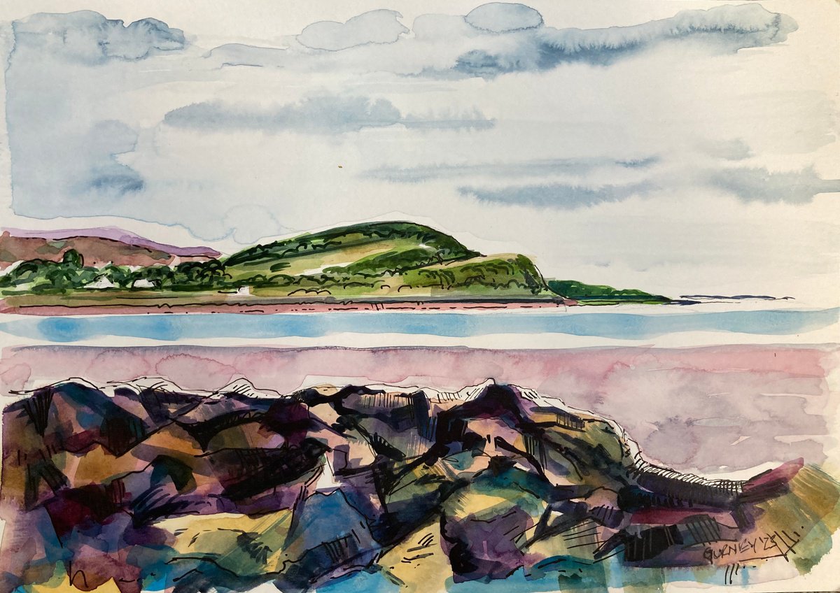 View of Heston Island by Paul Gurney
