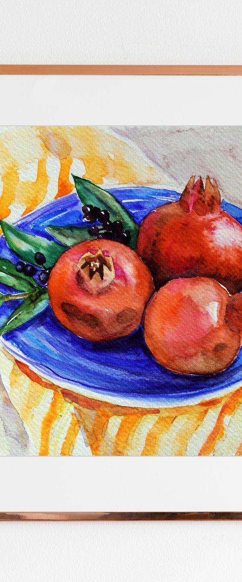 Pomegranates Season II by Liubov Kvashnina