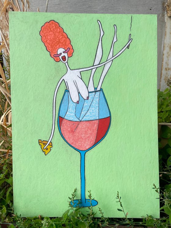 Set “We just wanna have wine”