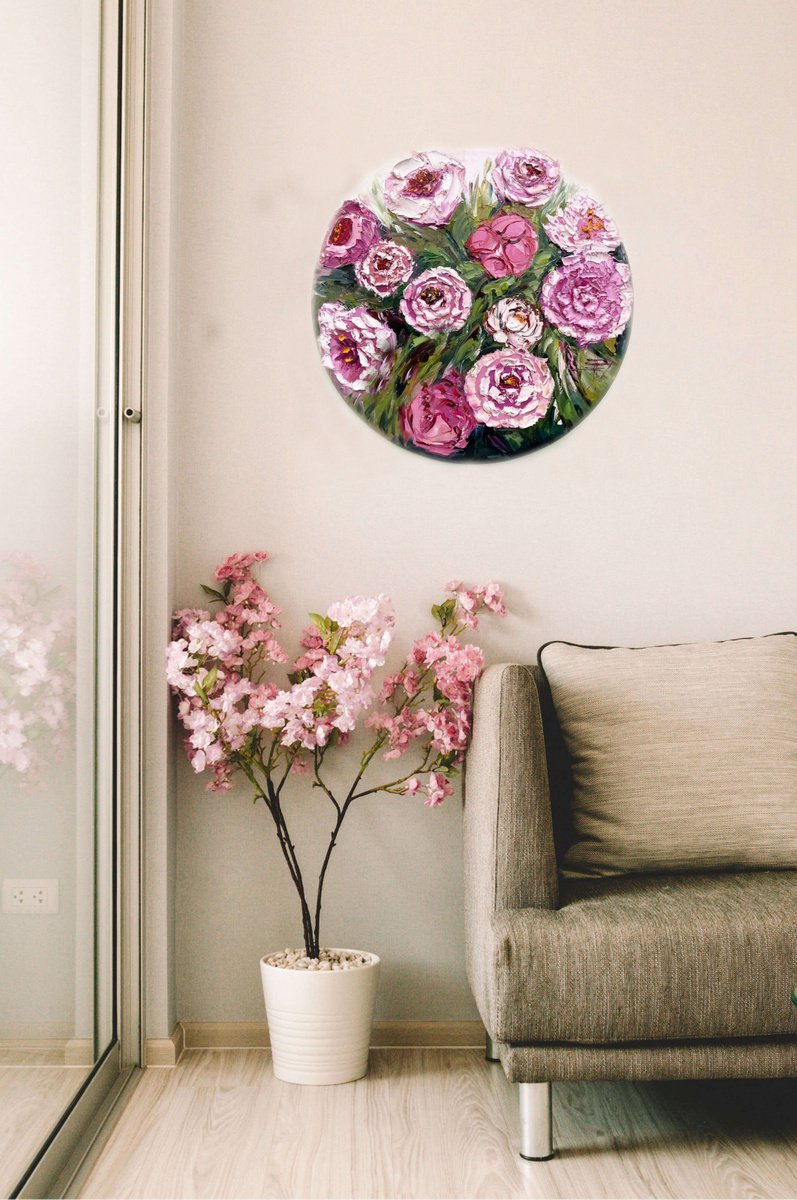 Summer Peonies by Lisa Elley
