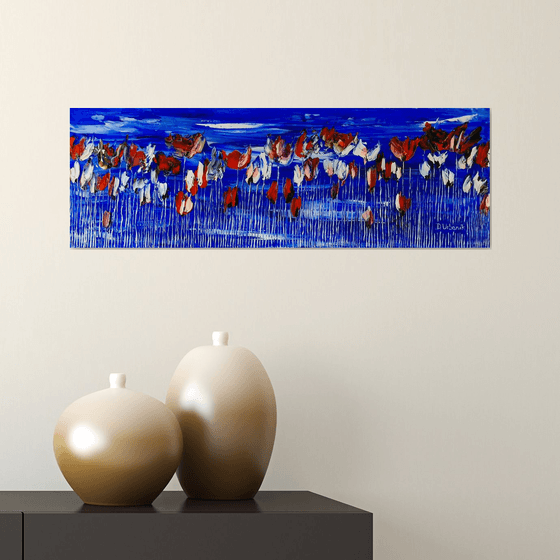 Poppies On Blue Sky 2