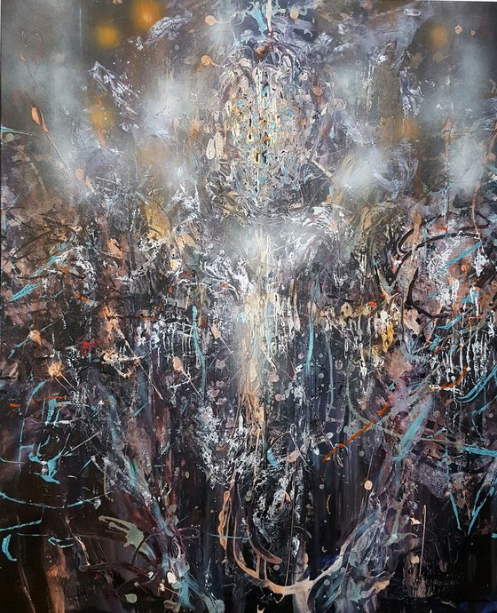 Eclectic Enigmatic Shape Incandescent Angel By KLOSKA