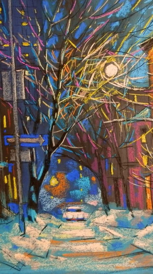 new year night by Sergey  Kachin