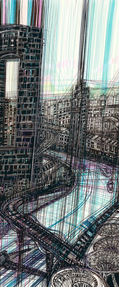 Dubai. Architecture by Maria Susarenko