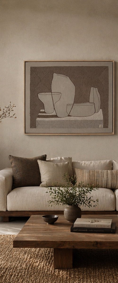 Vase Composition X’25 by Milena Paladino