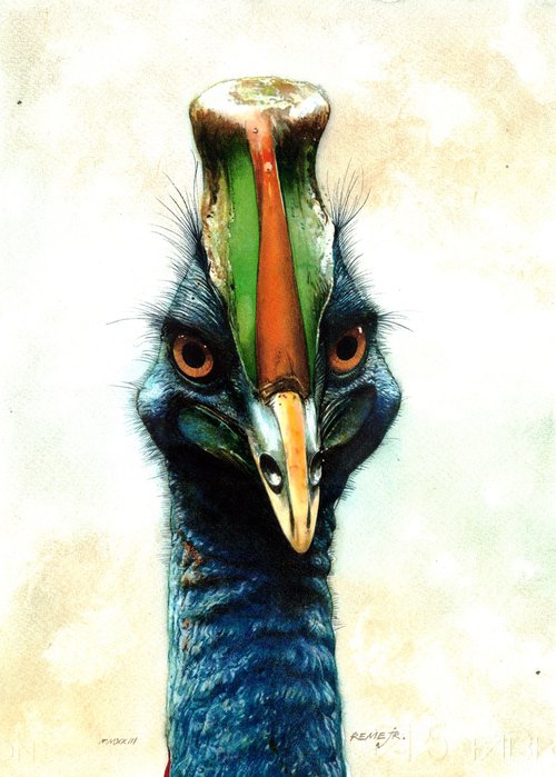 BIRD CCXXI -  Portrait by REME Jr.