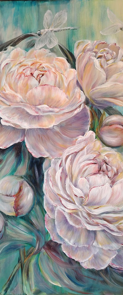 Peony Sweetness. Original. by Elena Pertceva