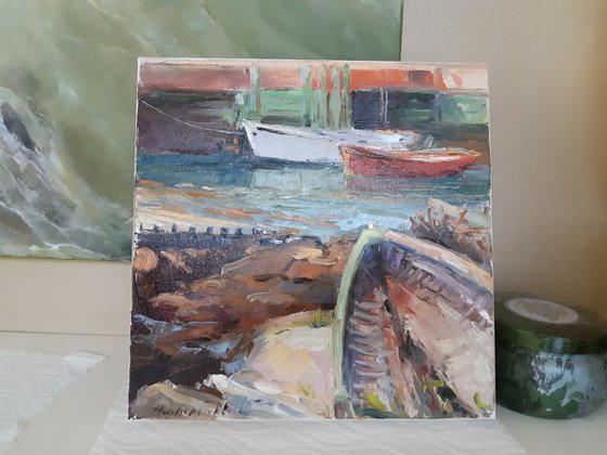 An old beauty, plein air