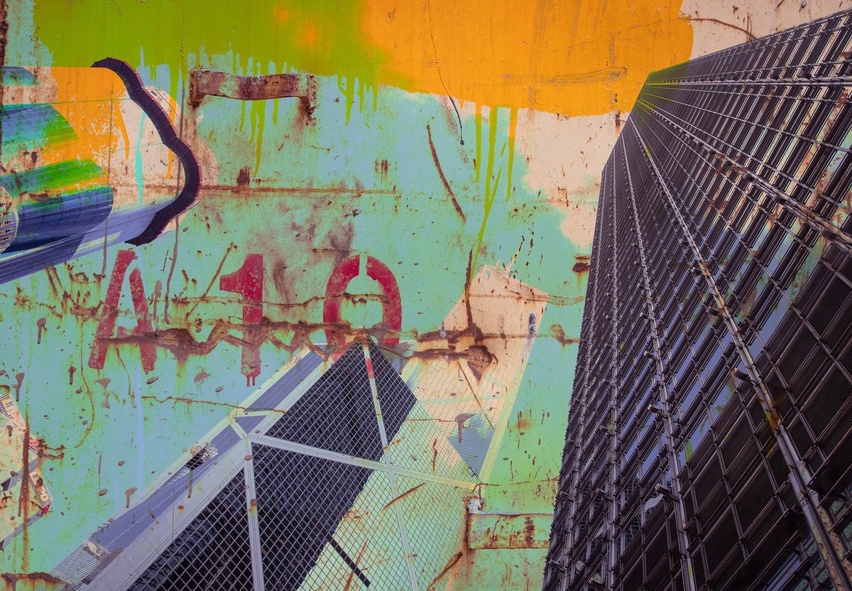 Cityscapes Photograph By Sergio Capuzzimati, 13 X 19", Texture#1, Original Artwork