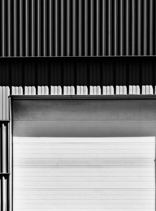 corrugated sheet metal 04 by Daniel Fontaine