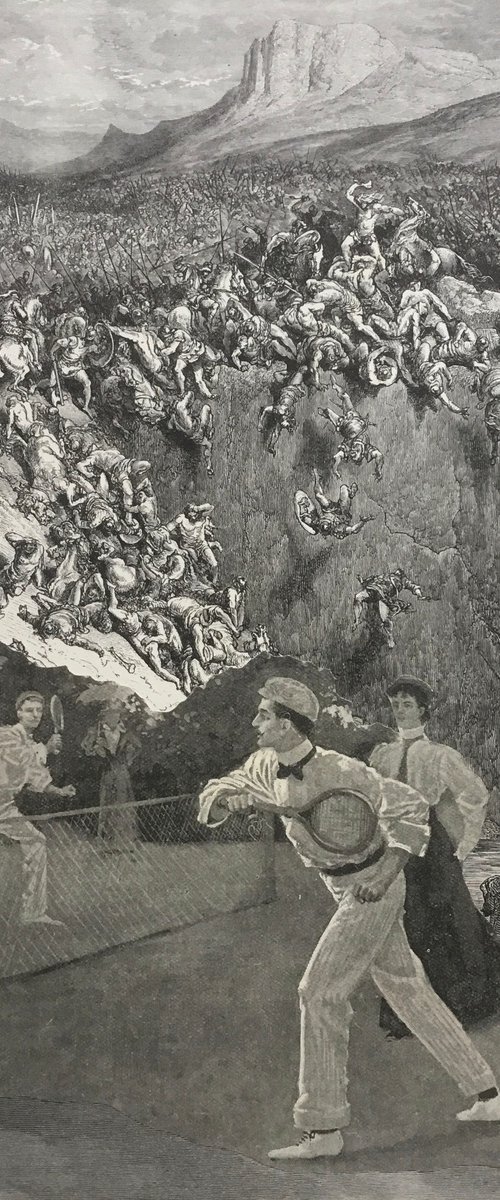 A hard game of doubles by Tudor Evans