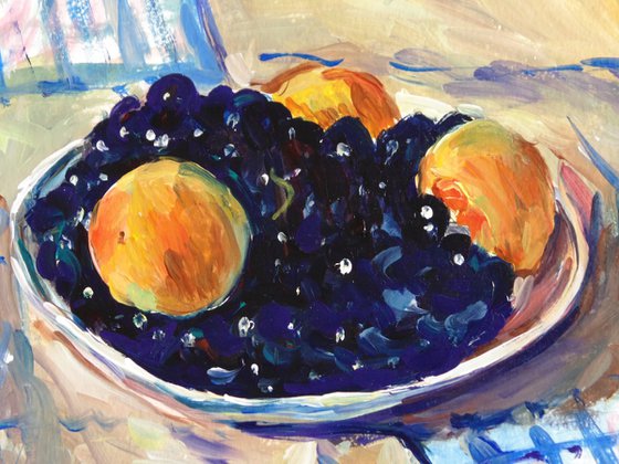 Berries on a plate