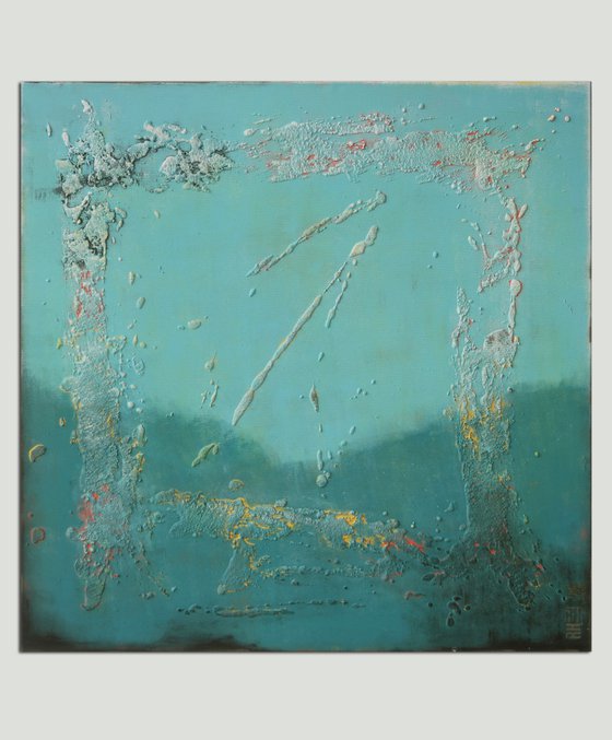 The Blue Lagoon 90x90 cm - 25M