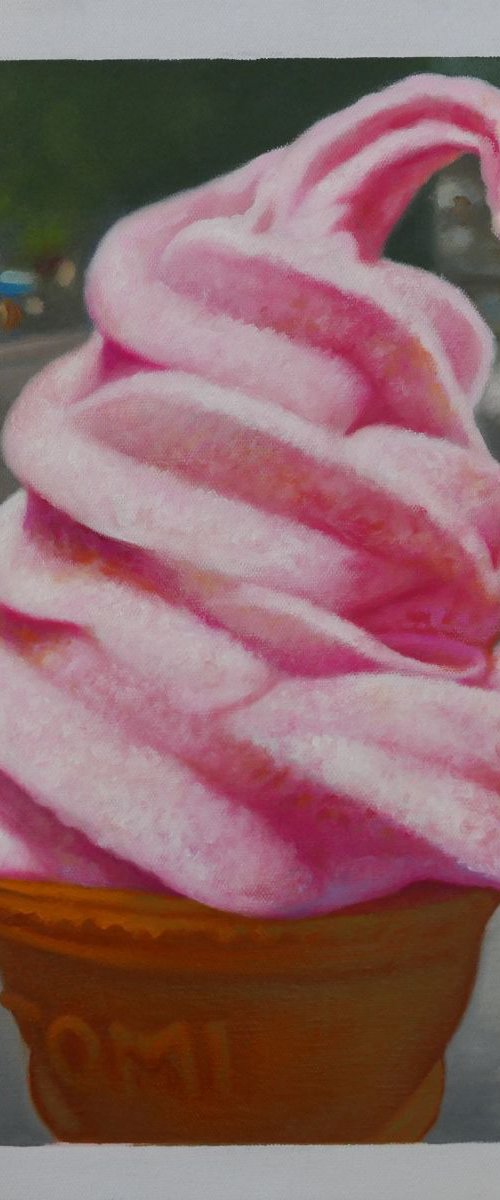 Soft serve (ice-cream) N°1 / Glace italienne N°1 by Philippe Olivier