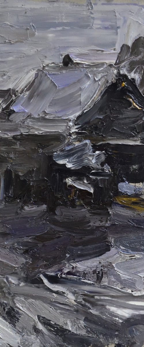 Winter etude by Stanislava Cherkasova