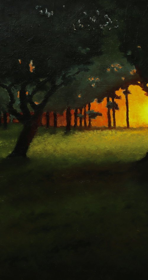 May Evening by Oleg Baulin