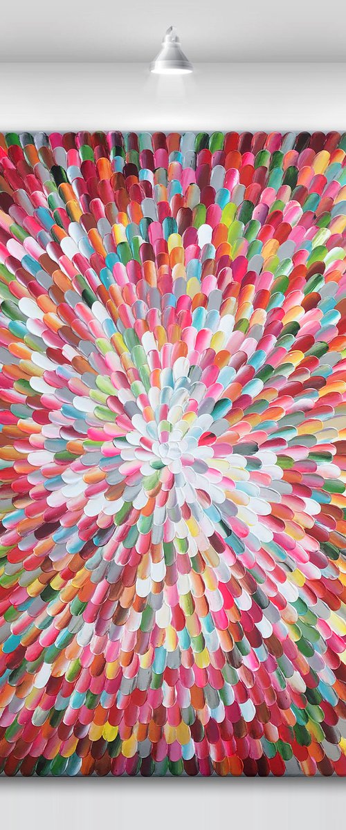 ‘Agathe II' - 40x40" by Tatiana Georgieva