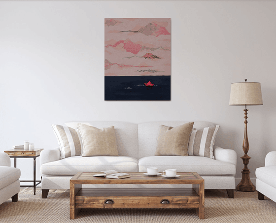 "Boat Trip In Pink"