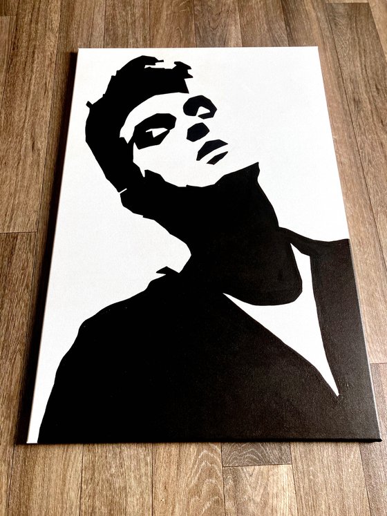 Original Morrissey The Smiths Pop Art Canvas Painting