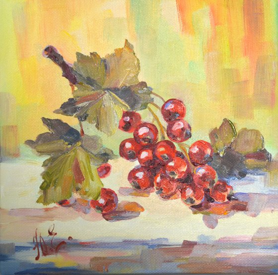 Red currants, berries